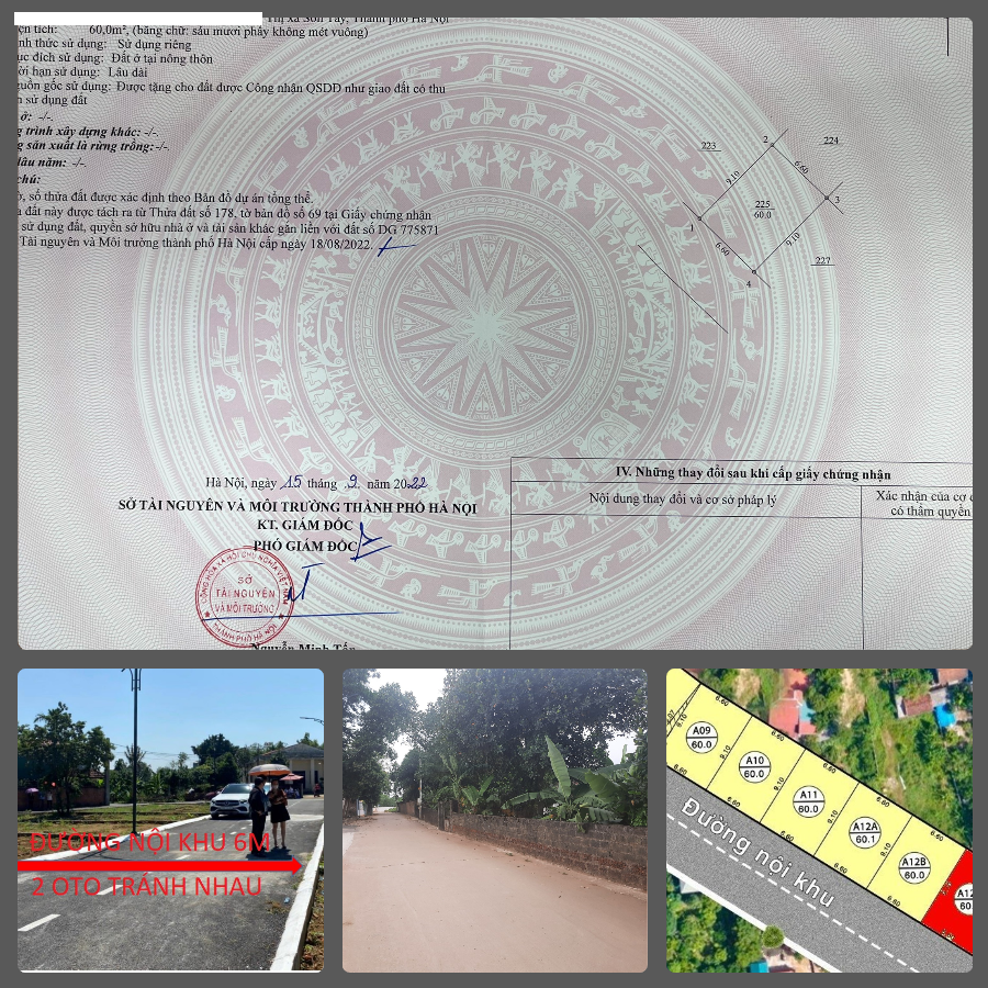 VL A12B | Vĩnh Lộc | Đất Nền Hoà Lạc - Sơn Tây